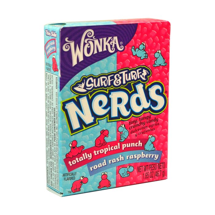 Wonka Nerds Surf & Turf Tropical Punch / Raspberry