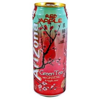 Arizona Green Tea with Ginseng and Apple Juice Dose