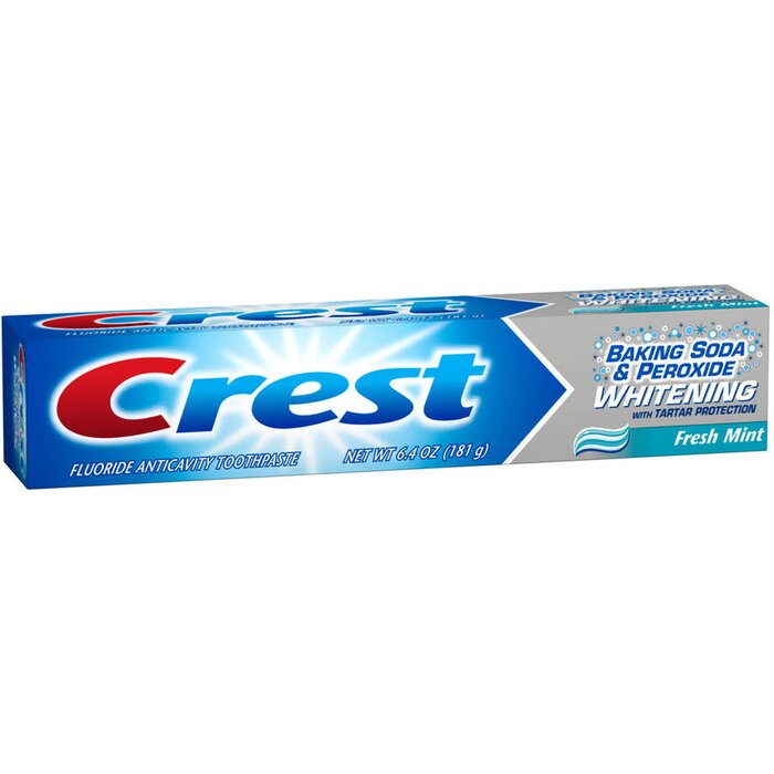 Crest Baking Soda & Peroxide Whitening Fresh Mint 6.4 oz