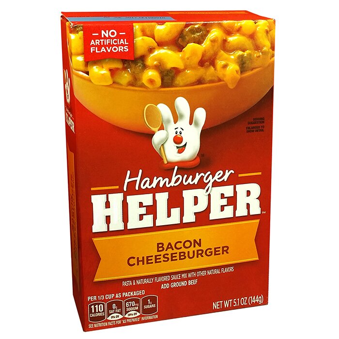 Hamburger Helper Bacon Cheeseburger