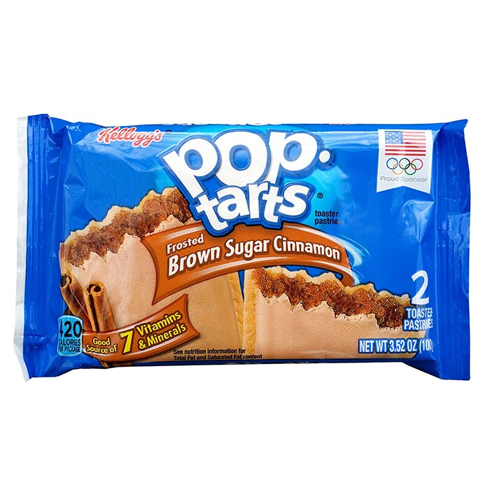 Poptarts Frosted Brown Sugar Cinnamon 2 Stk. einzeln