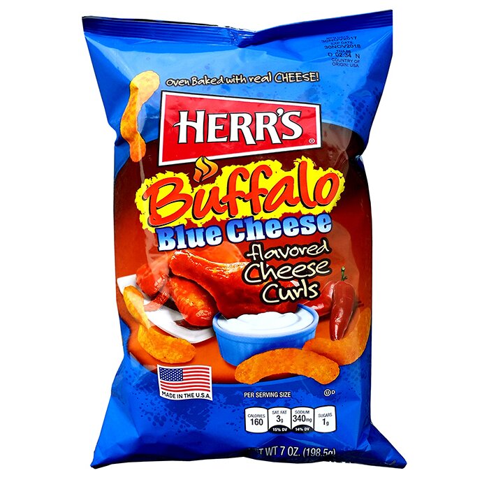Herrs Buffalo Blue Cheese Curls