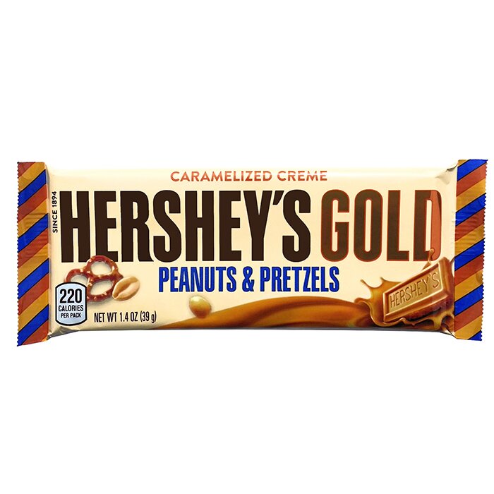 Hersheys Gold Peanuts & Pretzels