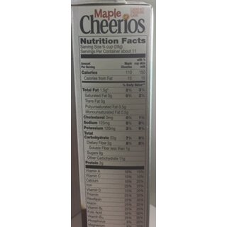 Cheerios Maple Flavor
