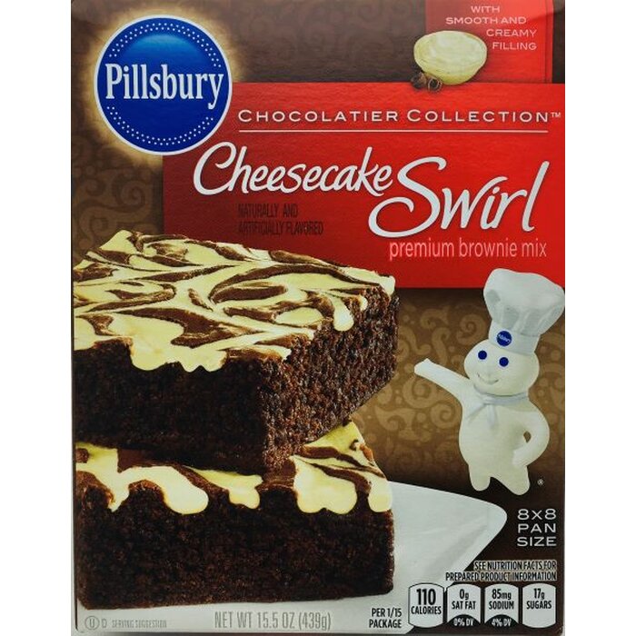 Pillsbury Cheesecake Swirl Premium Brownie Mix